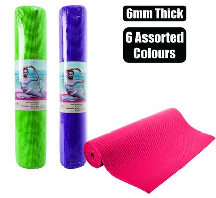 466-000016.jpg Fitness Mat Yoga 6Mm - Image 1