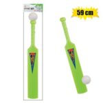 Cricket-bat pl w/ball 59cm