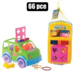 Building blocks storage 66pc c ar police