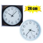 Clock wall pl round 24cm