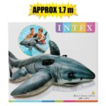 Intex Ride-On Gr Wht Shark 173X107Cm