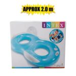 Intex lounger dbl 198x117cm pi llow-back