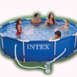 Intex pool mtl-frame(w/pump) 3 05x76cm