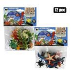 Animals ocean 12pc assorted 20 cm