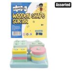 Edu wood shape sorter 11.7x2.5 cm