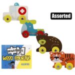 Edu Wood Figurines Assorted