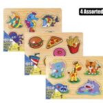 Edu push-in board wooden asstd