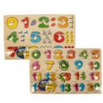 Edu push-in board wooden numbe rs asstd