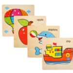 Edu Push-In Wooden Puzzle Board Asstd