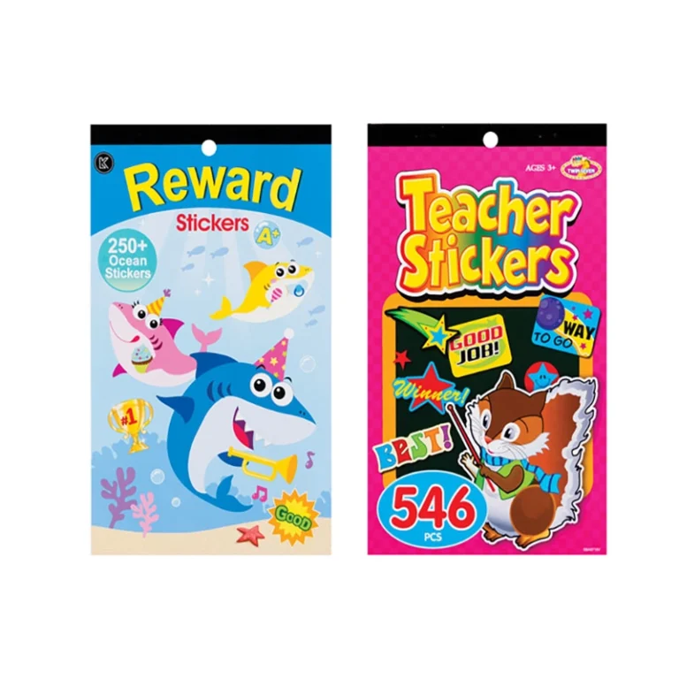 Teacher Reward Sticker Book