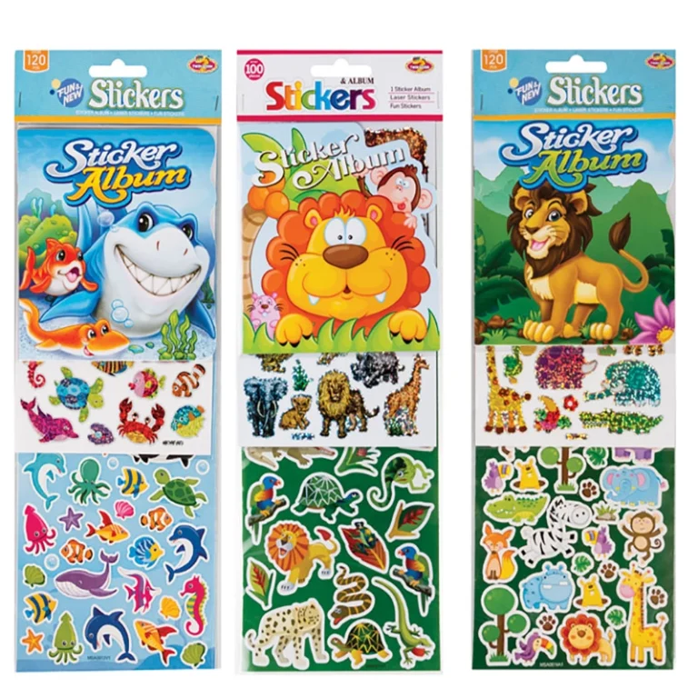 Sticker Album + Stickers