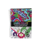 Colouring Therapy A5 80 Page