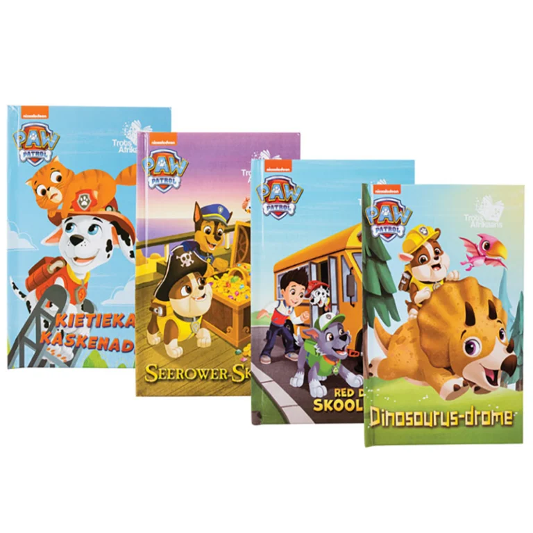 Book Reader Afrikaans Paw Patrol Mini Reader