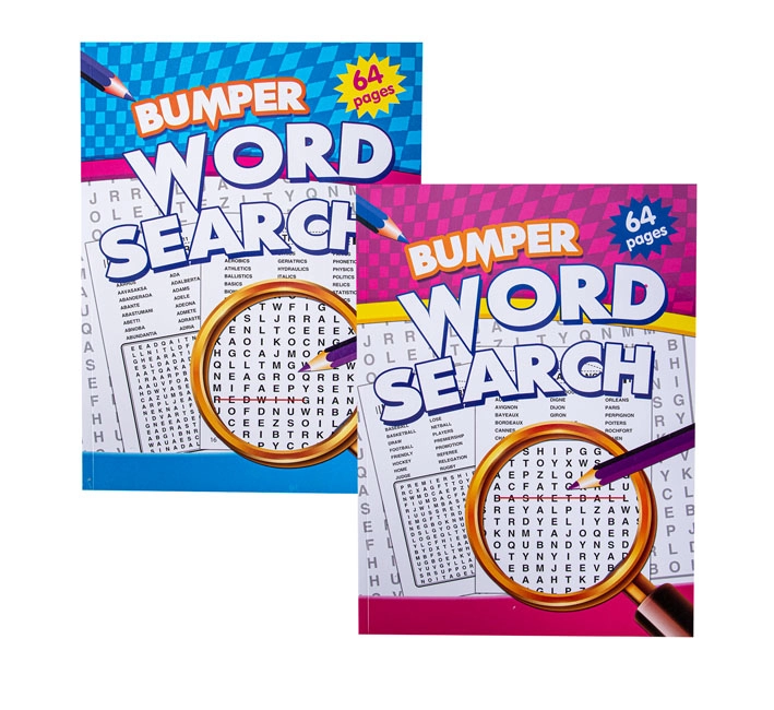 Book Puzzle Word Search 64 Pages