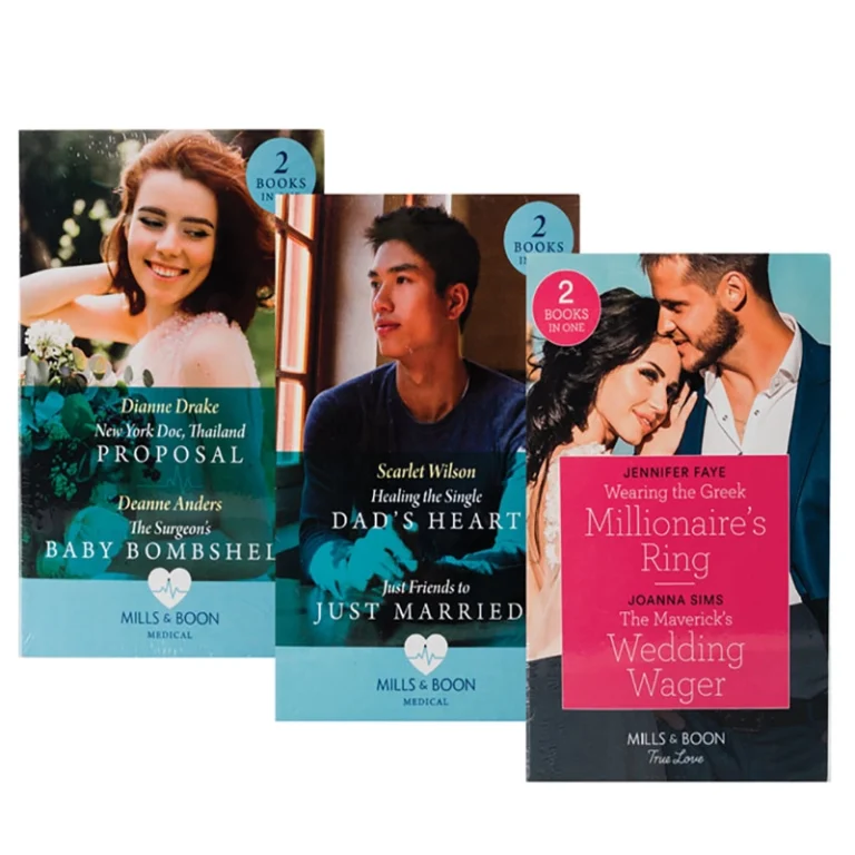 Book Novel Romance Mills Boon 2 Pack