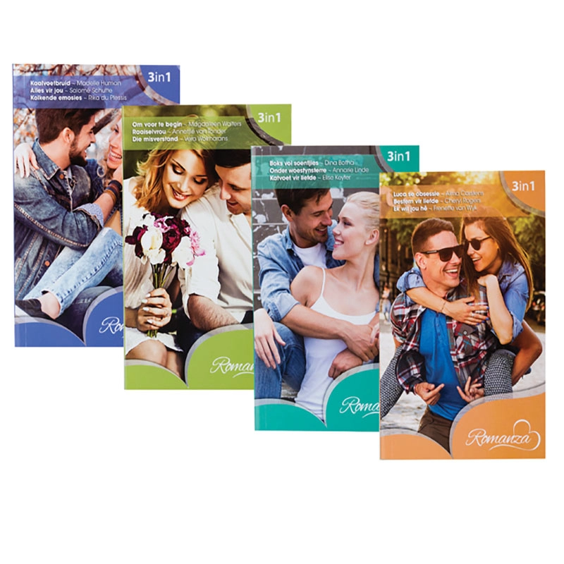 573-075497 Book Novel 3 In 1 Afrikaans Romance