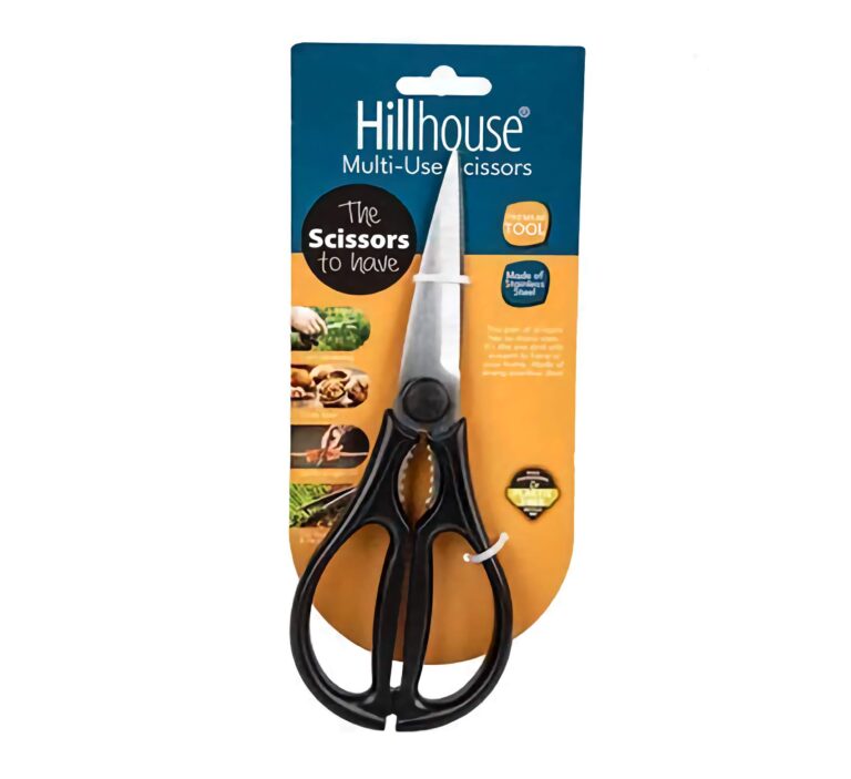 Hillhouse Multi-Use 21cm Black Kitchen Scissors