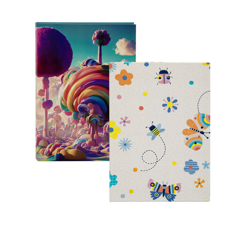 A5 Novelty Notebook Hardcover, 60 Pages