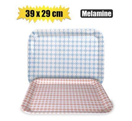 Melamine assorted tray 39x29cm rectangle