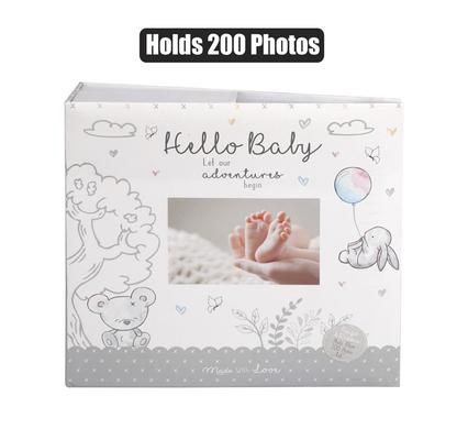 Photo album 200-photo hello ba by
