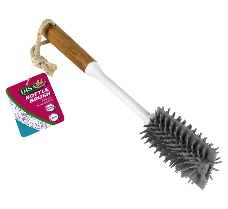 Disa Bamboo Handle Bottle Brush, 28cm