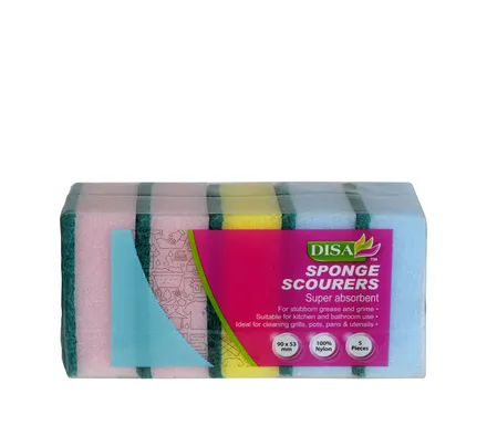 Disa Foam Scourers, 5-Piece Set