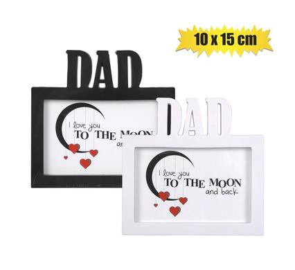Picture-frame pl dad asstd 10x 15cm