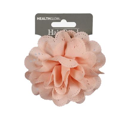 Hair band with flower