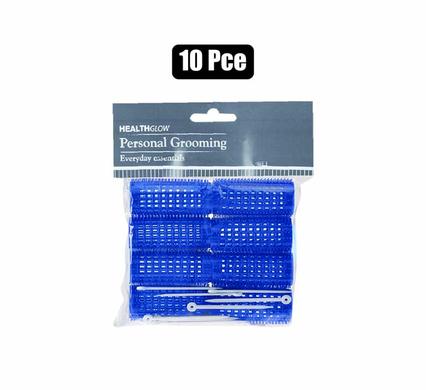 Hair curlers pl 8pc medium blu e