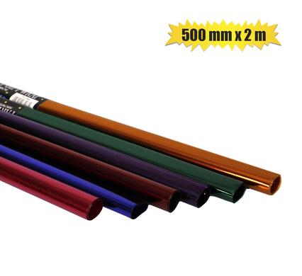 Gift-wrap cellophane asstd 500 mmx2m