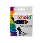 Art+craft Wax Crayons Regular 24 Piece