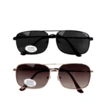 Sunglasses Premium Men Square Metal