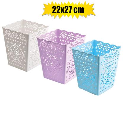 Basket pl lace 22x27cm wastepa per