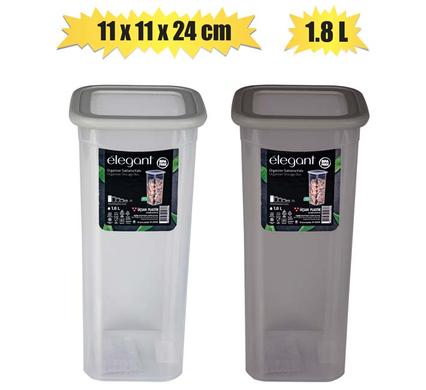 105-000160.jpg Cannister elegant 1.8l 11x11x2 4cm - Image 1