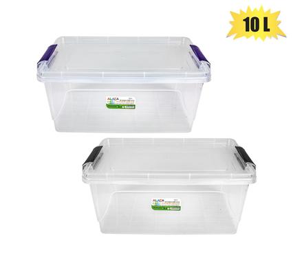 Storage box clear elite 10l 23 x 36x15cm