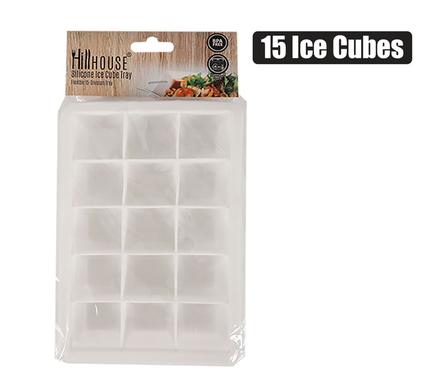 Ice cube tray 15 cube silicone