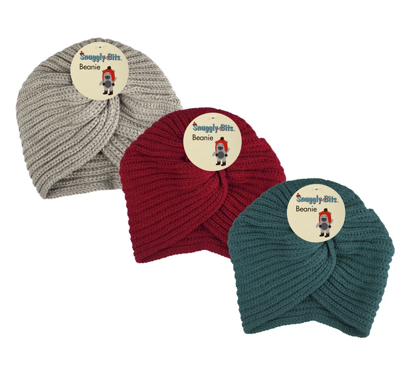 Adult Knitted Twist Beanie