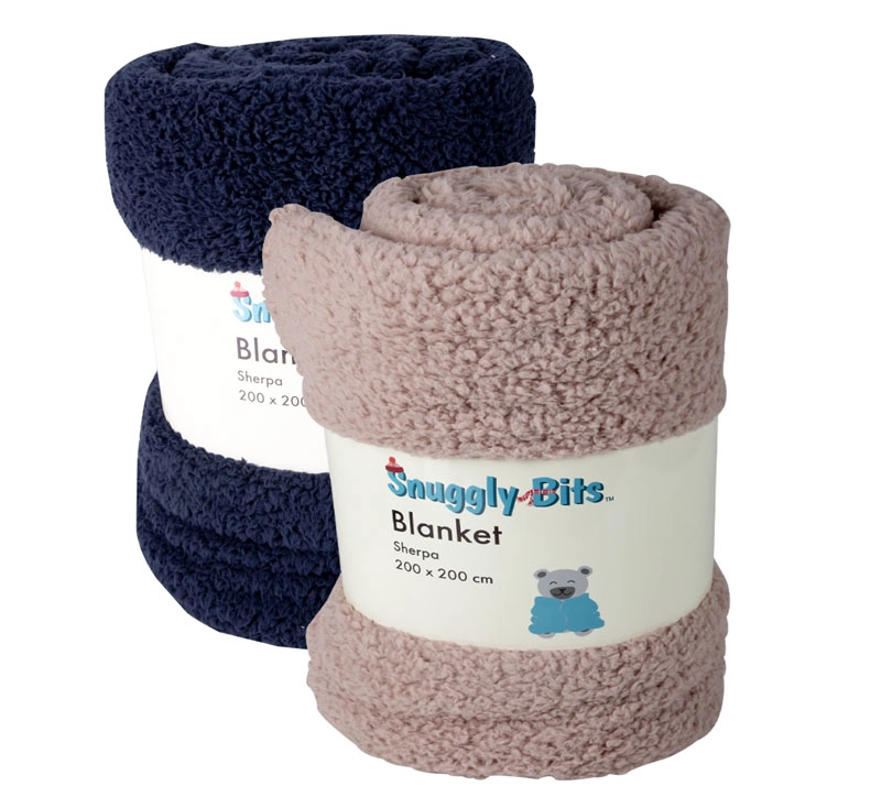 Sherpa Blanket 200 x 200cm