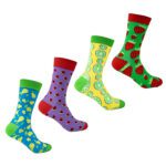 Socks Unisex Fruit Designs - One Size Fits All