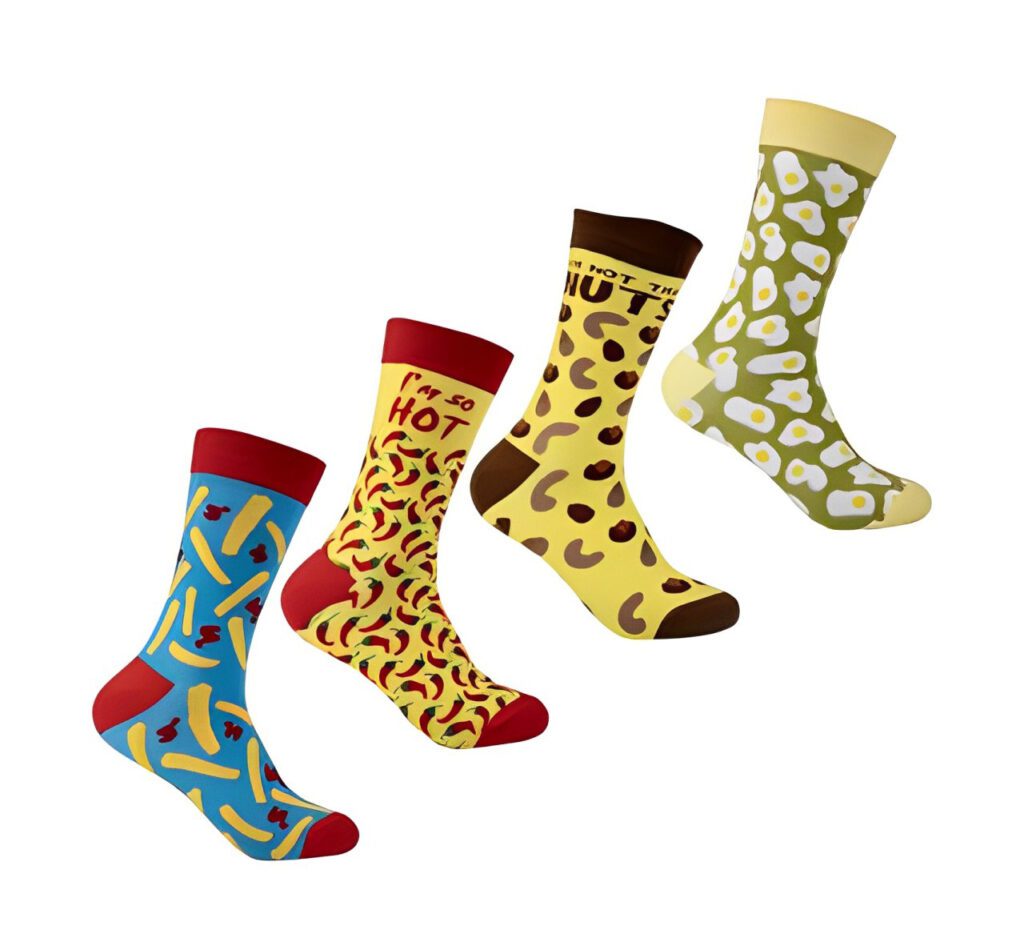 Socks Unisex Food Designs - One Size Fits All