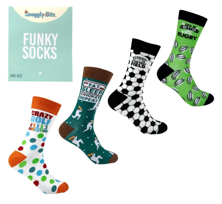 Socks Unisex Sport Designs - One Size Fits All
