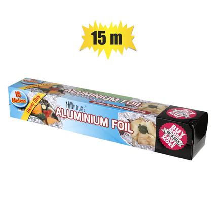Disposable roll foil 30cmx15m heavy-duty