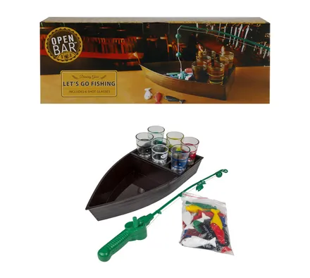 Open Bar Let's Go Fishing Drinking Game