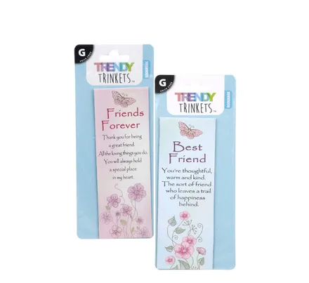 Trendy Trinkets Friendship Magnetic Bookmark