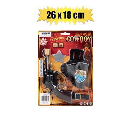 Gun hand cap cowboy set 26x18c m