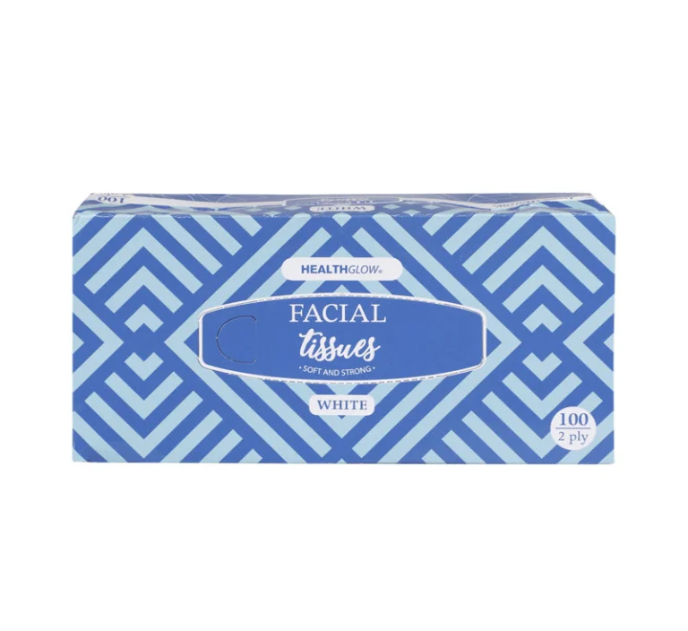 2-Ply Tissues Box 100 Piece, 18x20cm