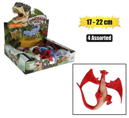 Animals dragon stretch asstd 1 7-22cm