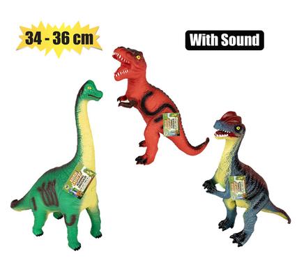 Animals dinosaur w/sound 34-36 cm height