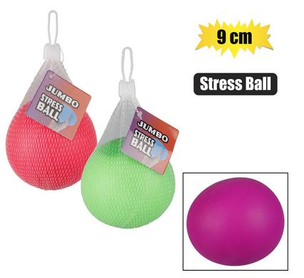Novelty ball stress bright squ eezeme 9c