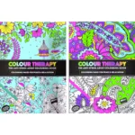 Colouring Therapy 64 Page 28x21cm